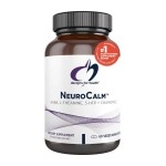 Designs for Health NeuroCalm - 5HTP GABA L-Theanine Supplement for Stress Response - Methylated B12, Vitamin B6, Taurine, Chamomile & Magnesium Supplement for Mood Support (60 Vegan Capsules)