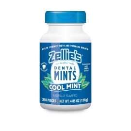 Zellies Cool Mint Mints, 250 count jar