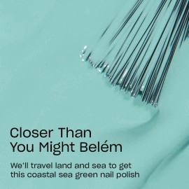 OPI Nail Lacquer, Closer Than You Might Belm, Green Nail Polish, Lisbon Collection, 0.5 fl oz