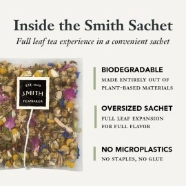 STEVEN SMITH TEAMAKER Meadow Blend No. 67 (Large Cut Herbal Infusion), 0.85 oz, 15 Bags