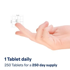 Puritan\'s Pride Probiotic Supplement, Acidophilus, Capsule, 250 Count(Pack of 1)