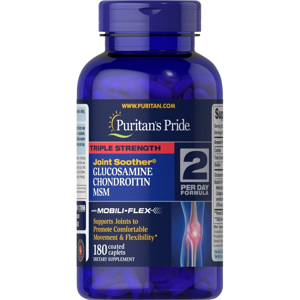 Puritan\'s Pride Glucosamine, Chondroitin & MSM-2 Per Day Formula