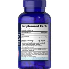 Puritan\'s Pride Glucosamine, Chondroitin & MSM-2 Per Day Formula