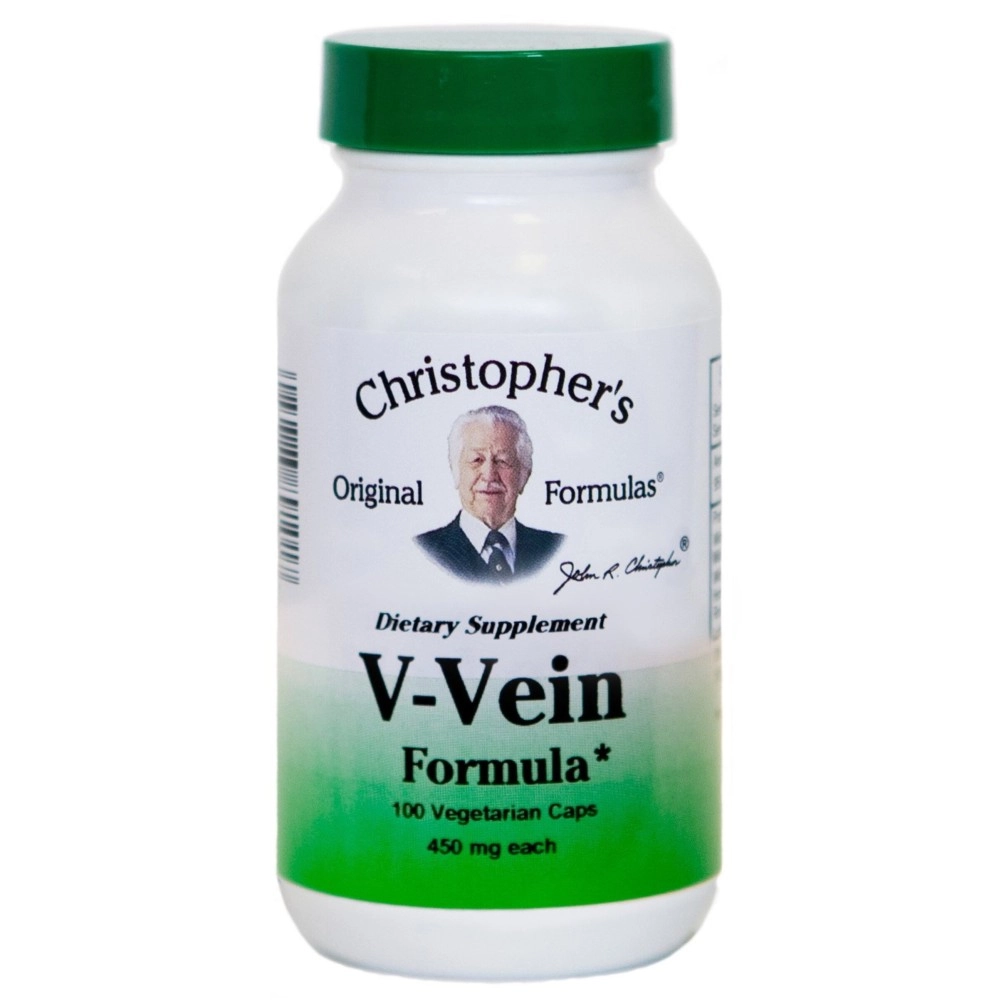 christophers Original Formulas V-Vein Formula 500 Mg 100 Veggie Caps