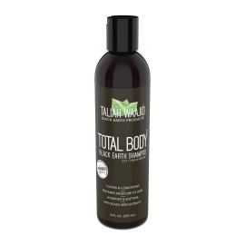 Taliah Waajid Total Body Black Earth Shampoo 8OZ.