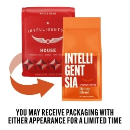 Intelligentsia House Blend, Direct Trade, Whole Bean Coffee, 350ml
