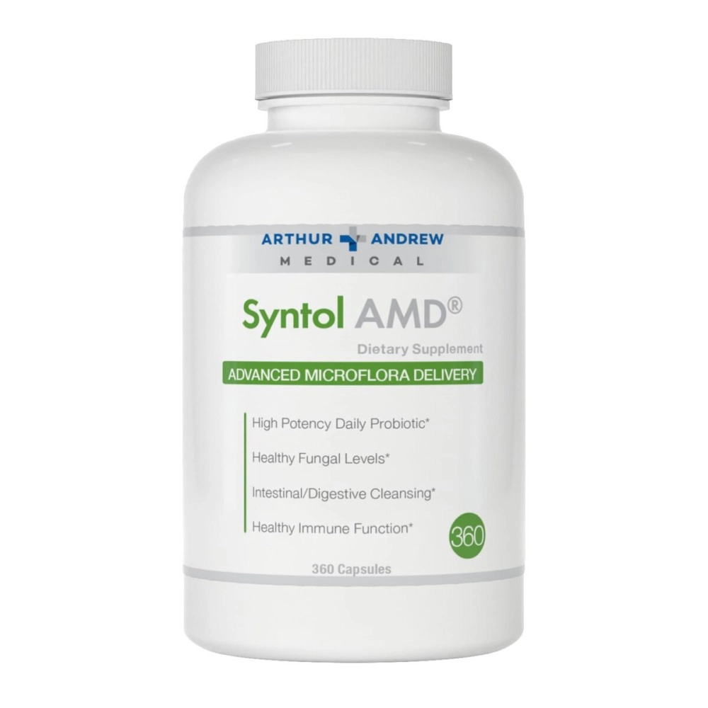 Arthur Andrew Medical, Syntol AMD, Advanced Microflora Delivery, 500 mg, 360 Capsules
