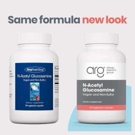 Allergy Research Group N-Acetyl Glucosamine - Vegan Joint Health Support (90 Vegetarian Capsules)