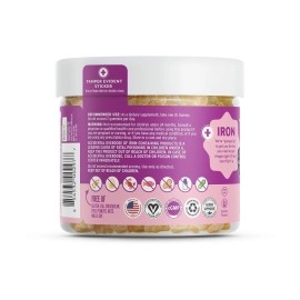 Vitamin Friends - Vegan Multivitamin & Iron for Kids - Daily Nutritional Support Gummies w/Ferrous Fumarate B-Complex, Vitamin C, Zinc, Biotin - Body Function & Anemia - Strawberry, (60 Day Supply)