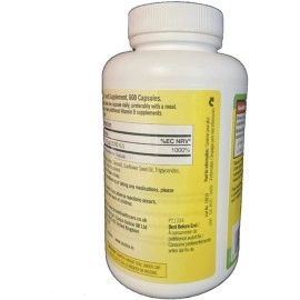 Kirkland Signature 2 Pack Of Kirkland Maximum Strength Vitamin D3 600 Softgels - 1200 Total Softgels 2000 I.U.