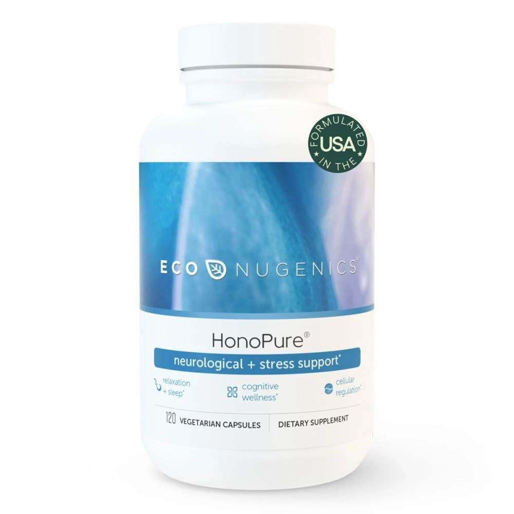 EcoNugenics Honopure Professionally Formulated With 98% Pure Honokiol Supports Cellular Neurological & Cognitive Health Safe Effective & Highly Regarded Antioxidant 120 Capsules Multi