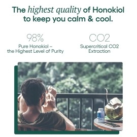 EcoNugenics Honopure Professionally Formulated With 98% Pure Honokiol Supports Cellular Neurological & Cognitive Health Safe Effective & Highly Regarded Antioxidant 120 Capsules Multi