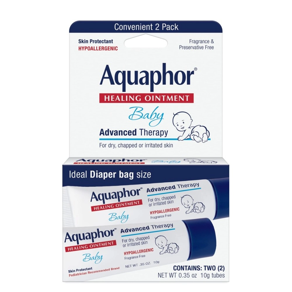 Aquaphor Baby Healing To-Go Pack Ointment, 2 X 35oz Tubes