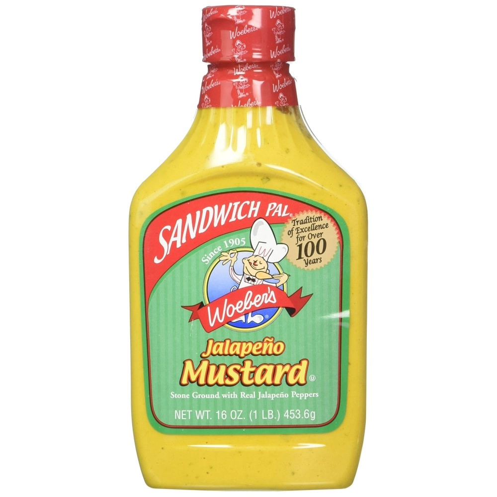 Woeber Mustard Sandwich Pal Jalapeno