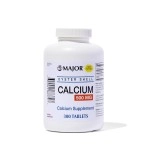 Major Oyster Shell Calcium 500 mg - Daily Calcium Supplement - 300 Tablets (1-Pack)