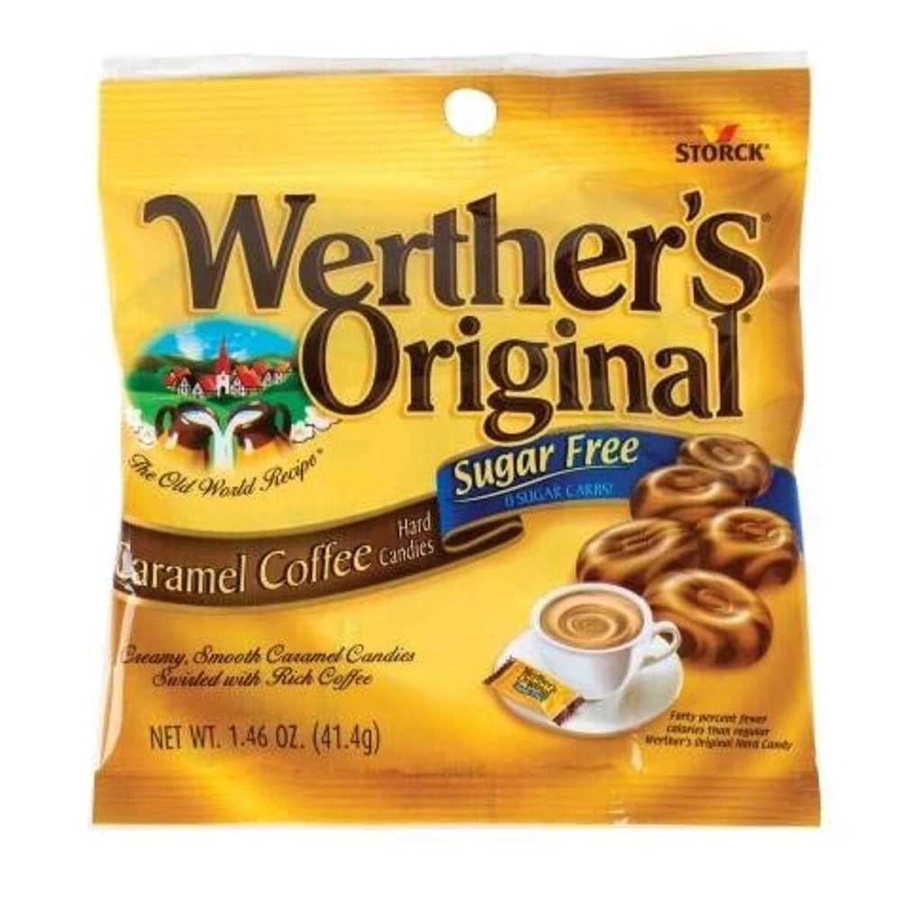 Werther\'s Original - Coffee Caramel - Sugar Free Hard Candies
