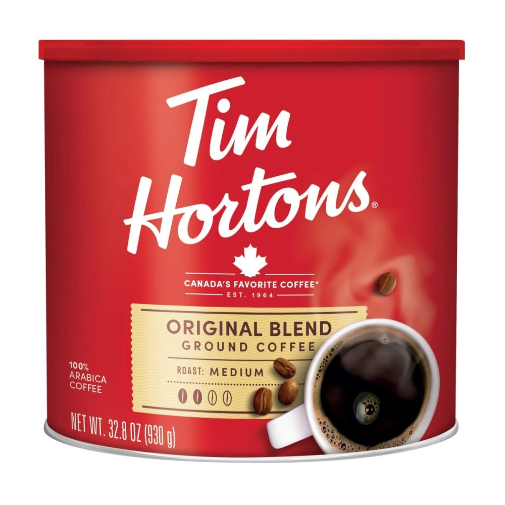Tim Hortons 100% Arabica Medium Roast Original Blend Ground Coffee, 32.8 Ounce