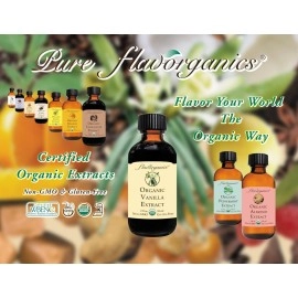 Flavorganics Organic Lemon Extract - 2 Oz