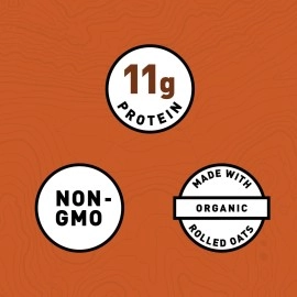 CLIF Bar Organic Energy Bars Box, Crunchy Peanut Butter 12