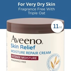 Aveeno Skin Relief Moisturizing Cream, 11 Ounce