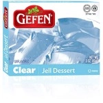 Gefen Clear Unflavored Jello, 3oz (1 Pack)