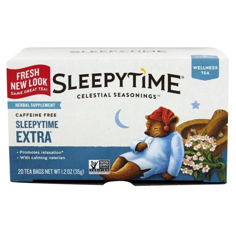 Celestial Seasonings 27891-3pack Celestial Seasonings Sleepytime Extra Herb Tea - 3x20 bag