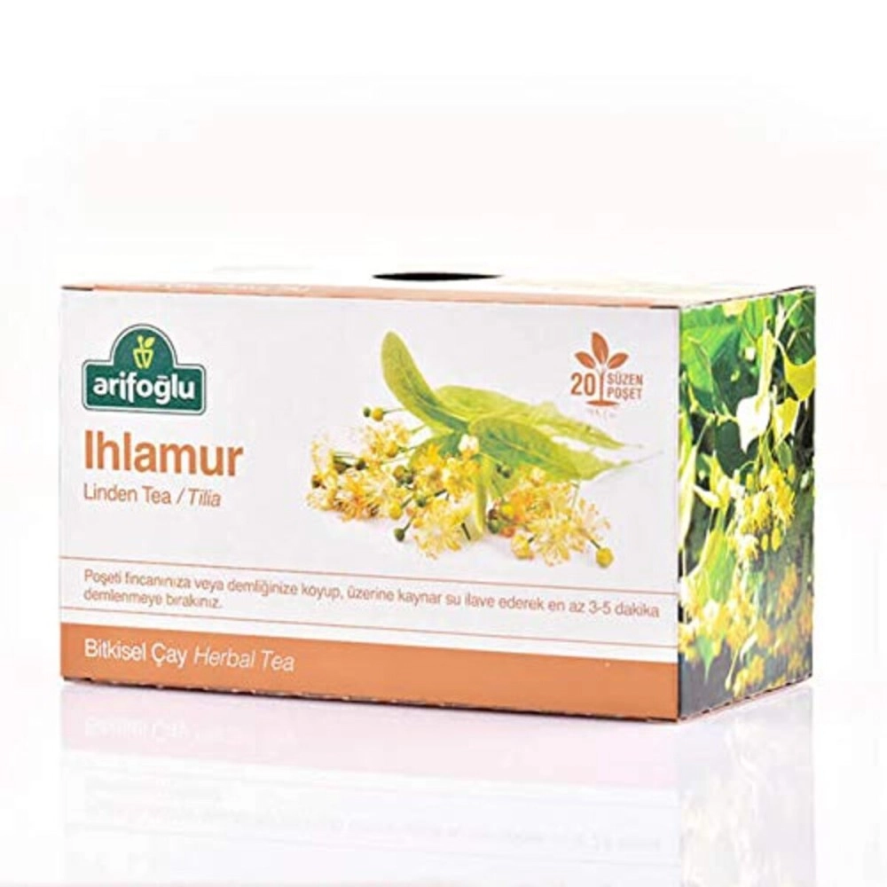 Arifolu Linden Herbal Tea (Ihlamur Bitkisel Cay) 20 Tea Bags