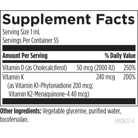 Designs for Health Emulsi-D3 Synergy Liquid, 2 Ounce