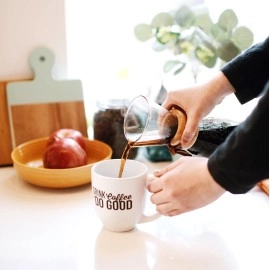 Cameron\'s Coffee Roasted Ground Coffee Bag, Flavored, Highlander Grog, 12 Ounce