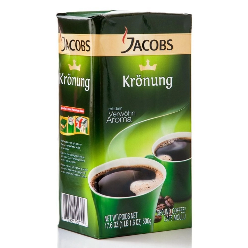 Jacobs Kronung Ground Coffee (500g/17.6oz)