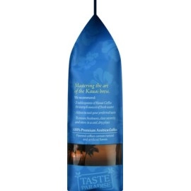 KAUAI COFFEE Hawaiian Ground , Vanilla Macadamia Nut Flavor - Gourmet Arabica From Hawaii\'s Largest Grower, Smooth, Delicious Flavor and Amazing Aroma - 10 Ounce