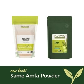 Banyan Botanicals Amalaki (Amla) Powder, 1/2 Pound - USDA Organic - Emblica officinalis - Ayurvedic Antioxidant for Hair, Skin, Digestion*