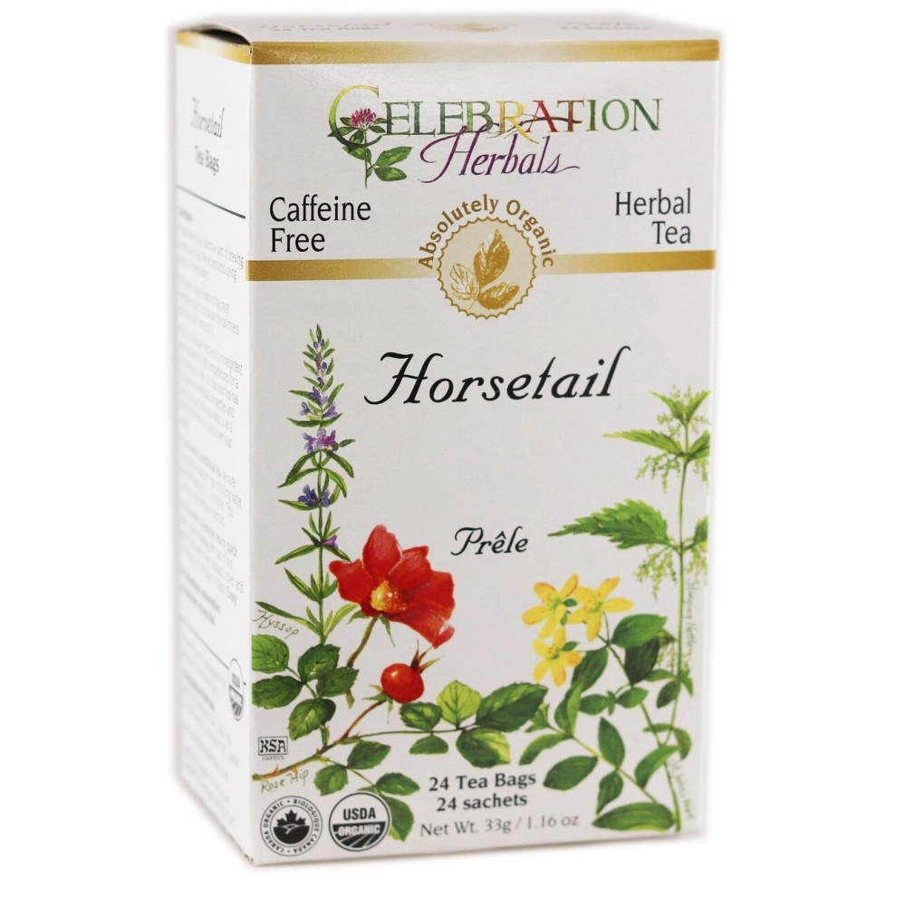 CELEBRATION HERBALS Horsetail Tea Organic 24 Bag, 0.02 Pound