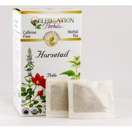 CELEBRATION HERBALS Horsetail Tea Organic 24 Bag, 0.02 Pound