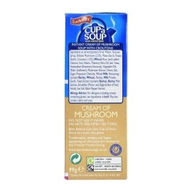 Batchelors Cup a Soup with Croutons, Cream of Mushroom (4 Sachets) - 99g