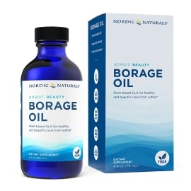 Nordic Naturals Gla Unflavored Vegetarian Borage Oil, 4oz
