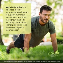 Irwin Naturals Mega B Complex 60 Softgels