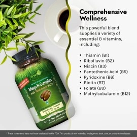 Irwin Naturals Mega B Complex 60 Softgels