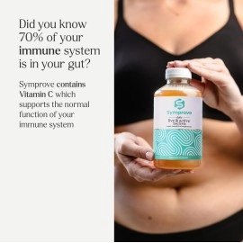 Symprove Daily Probiotic Drink - Original, 10 Billion CFUs, 4 Clinically Studied Strains, Gut & Immune Support, Water-Based, Vegan, Dairy & Gluten Free (Pack of 4 x 500ml)