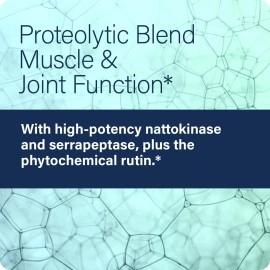 Enzyme Science Myomend, 120 Capsules - Muscle & Joint Support - Formulated with Bromelain and Rutin - Enzyme Health Supplement - Vegan and Kosher