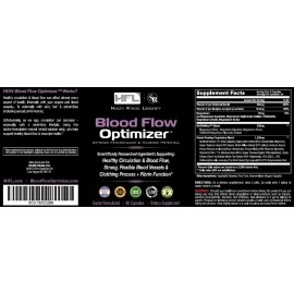 HFL Blood Flow Optimizer by Dr. Sam Robbins | Healthy Blood Flow Circulation, Arterial Strength & Vascular Function