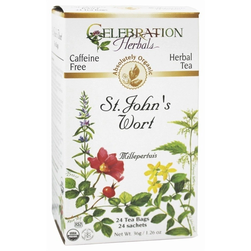 Celebration Herbals St John\'s Wort Tea Organic - 24 Herbal Bags