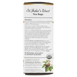 Celebration Herbals St John\'s Wort Tea Organic - 24 Herbal Bags
