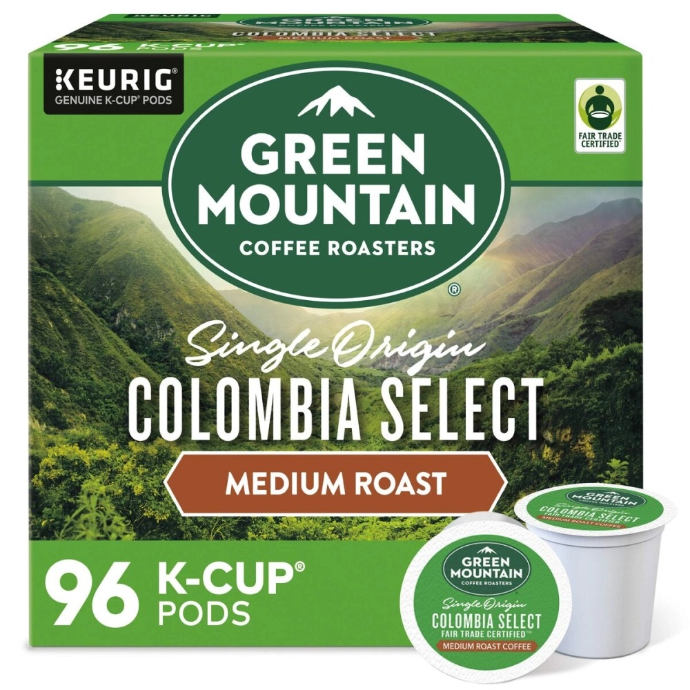 Green Mountain Coffee Roasters Fair Trade for Keurig Brewers - Colombian Select, 96 Count