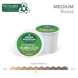 Green Mountain Coffee Roasters Fair Trade for Keurig Brewers - Colombian Select, 96 Count