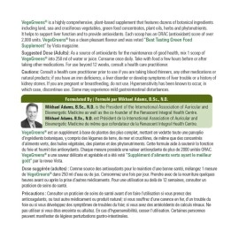 Progressive VegeGreens, Vegan Greens Supplement Powder - Blueberry Medley Flavour, 500 g | Made from Herbs, Plants and Vegetables