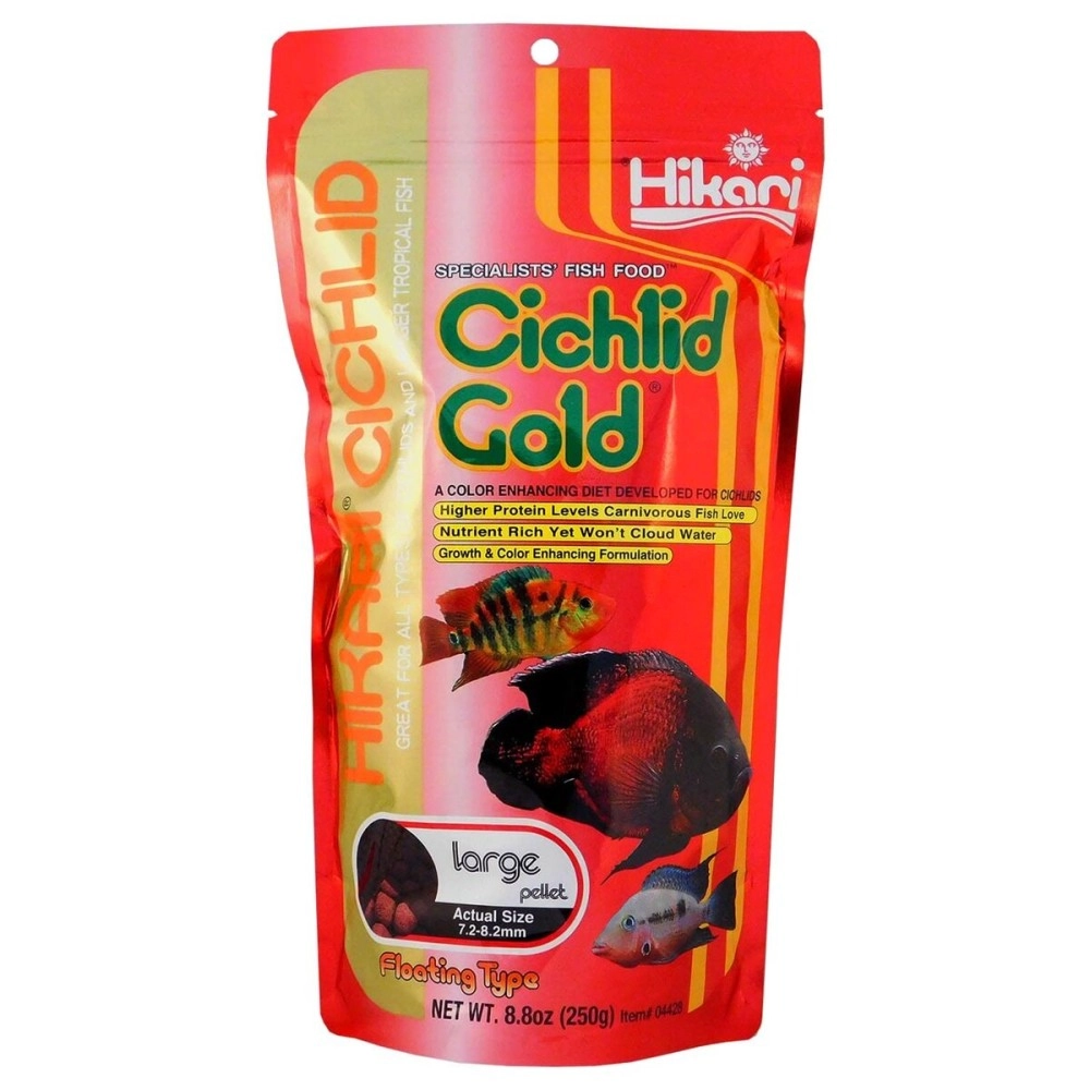 Hikari Cichlid Gold fish food large pellet floating type 8.8 oz (250g)
