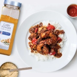 McCormick Culinary Curry Powder, 16 oz - One 16 Ounce Container of Curry Powder Spice Blend of Coriander, Turmeric, Nutmeg, Clove, and Ginger Perfect for Curries and Shrimp Dishes