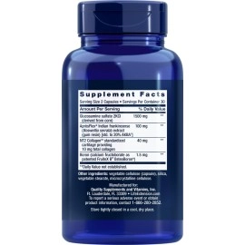 Life Extension ArthroMax Advanced with NT2 Collagen & ApresFlex, 60 Capsules (Pack of 3)