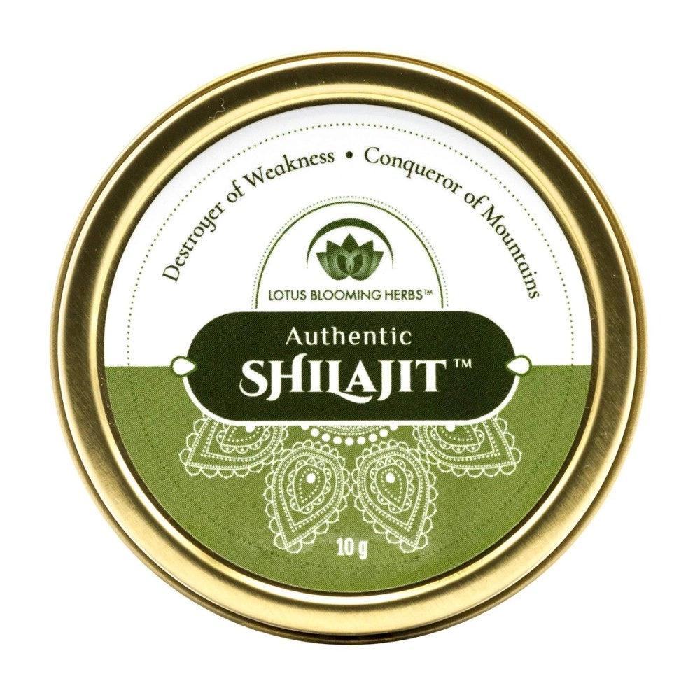 Authentic Shilajit - 100% Pure Gold Grade Himalayan Shilajit Resin with Fulvic Acid & Trace Minerals | Supports Healthy Energy, Stamina & Strength | Lotus Blooming Herbs | 10 Grams